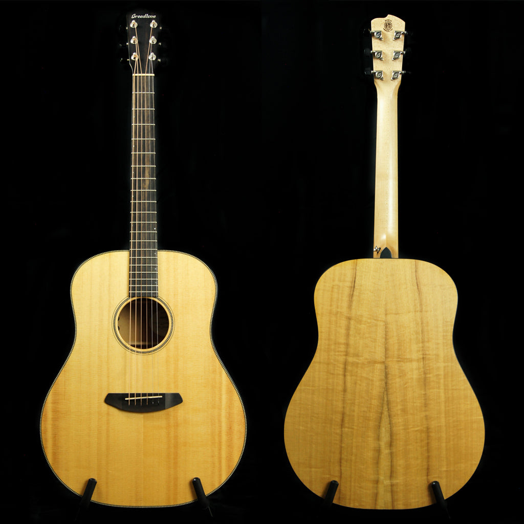 Breedlove Oregon Dreadnought Sitka Spruce/Myrtlewood Acoustic Electric Guitar - Includes Case