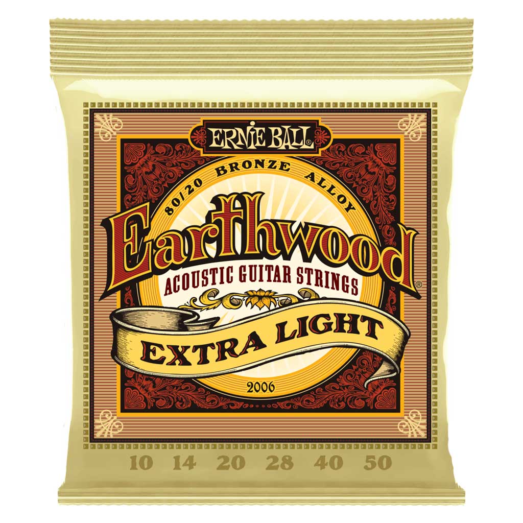 Ernie Ball Earthwood 80/20 Bronze Acoustic Guitar Strings