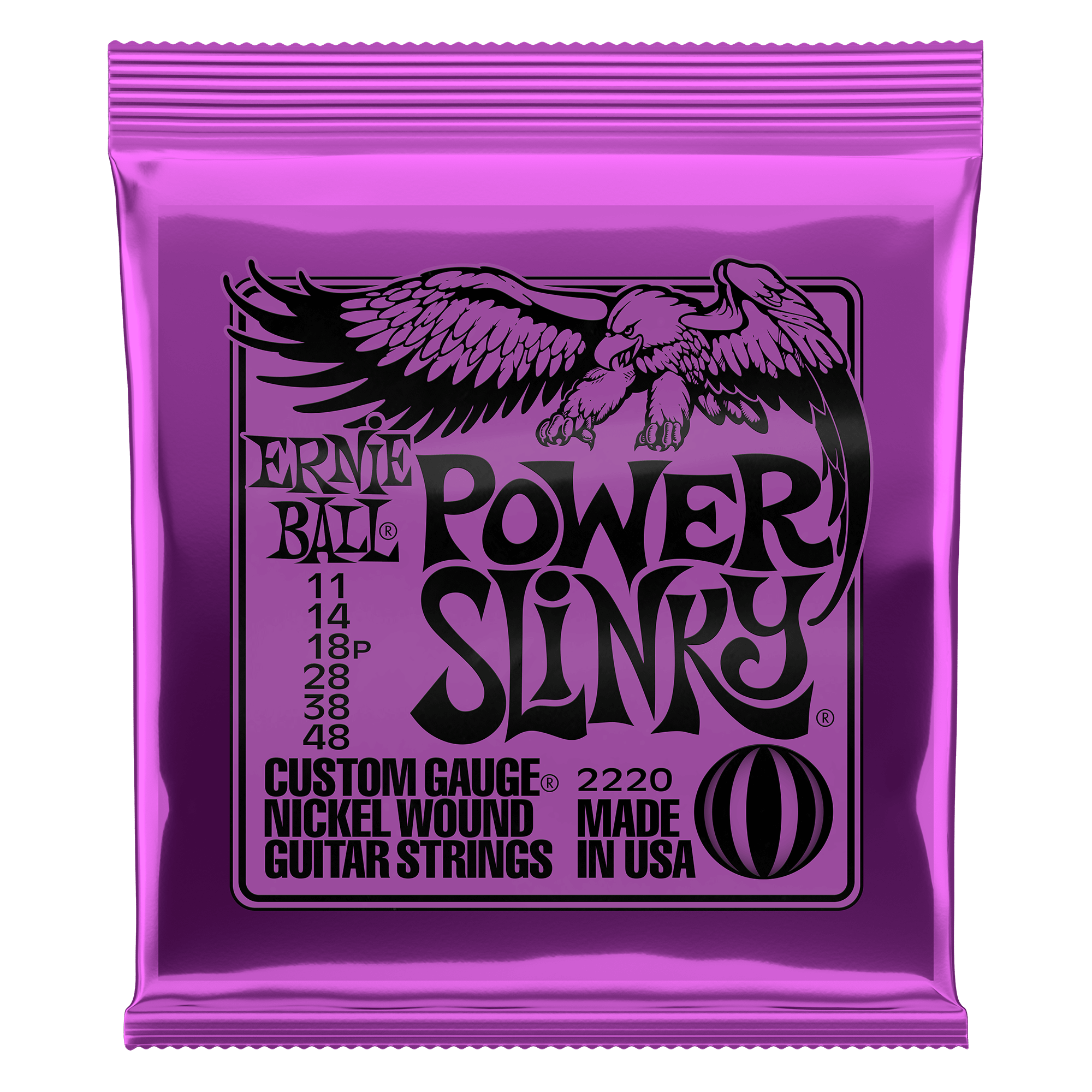 Ernie Ball Power Slinky 11-48 Electric Guitar Strings