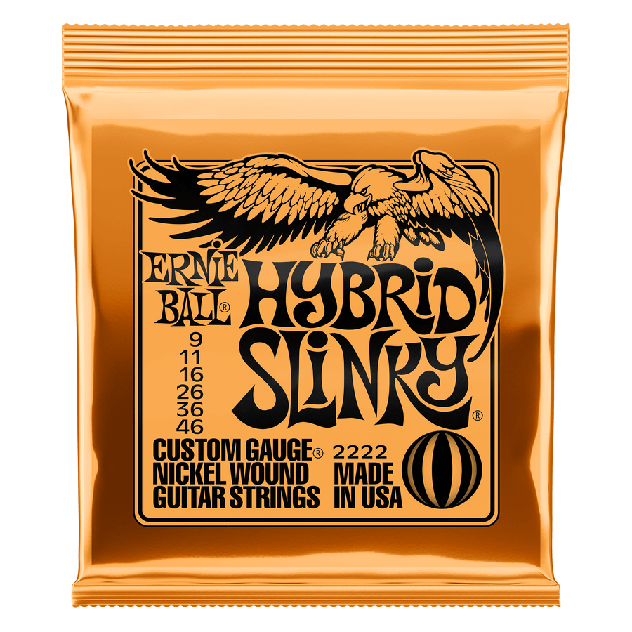 Ernie Ball Hybrid Slinky 9-46 Electric Guitar Strings