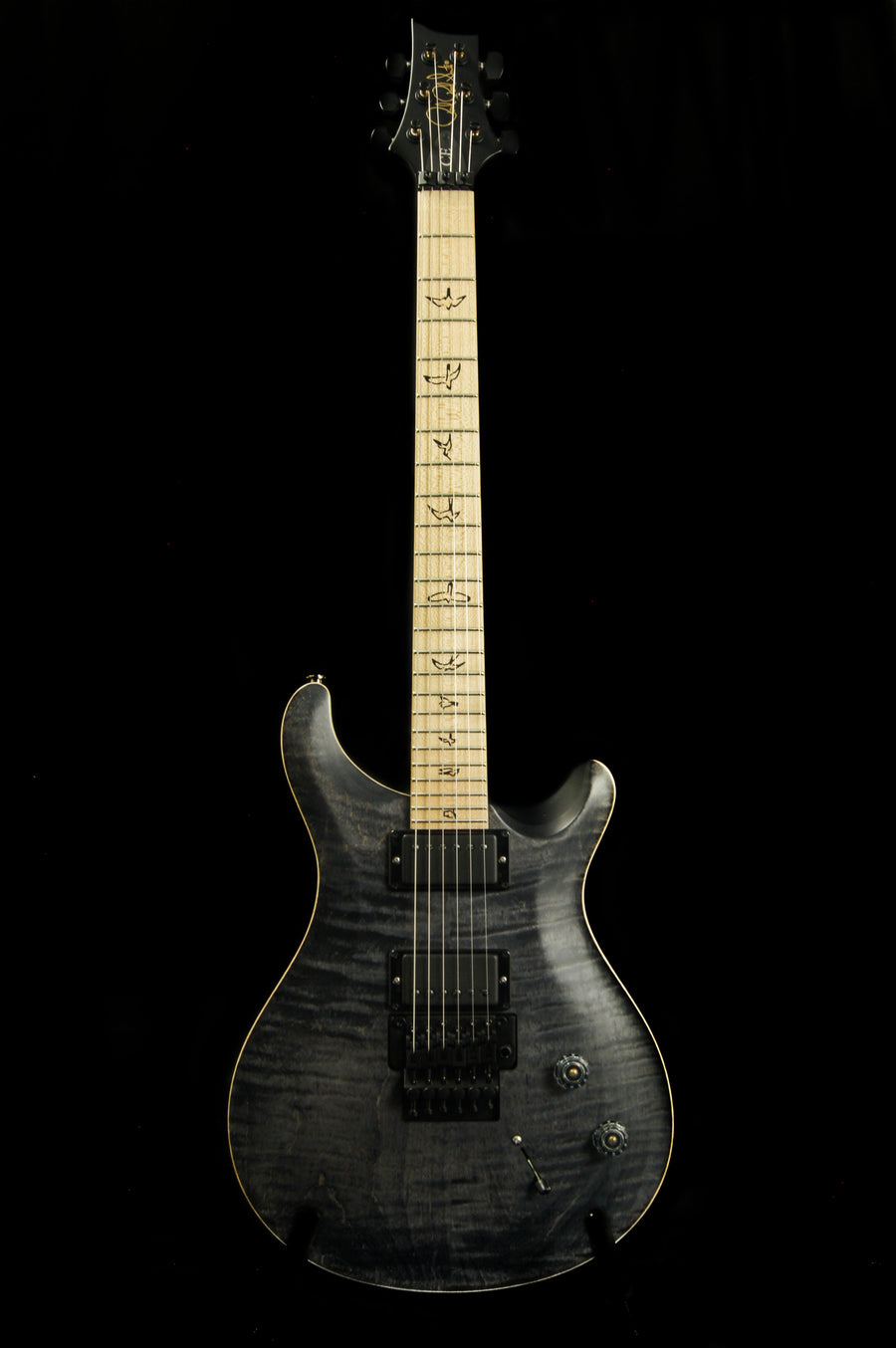 Paul Reed Smith Dustie Waring CE 24 Gray Black Satin Limited Edition Electric Guitar