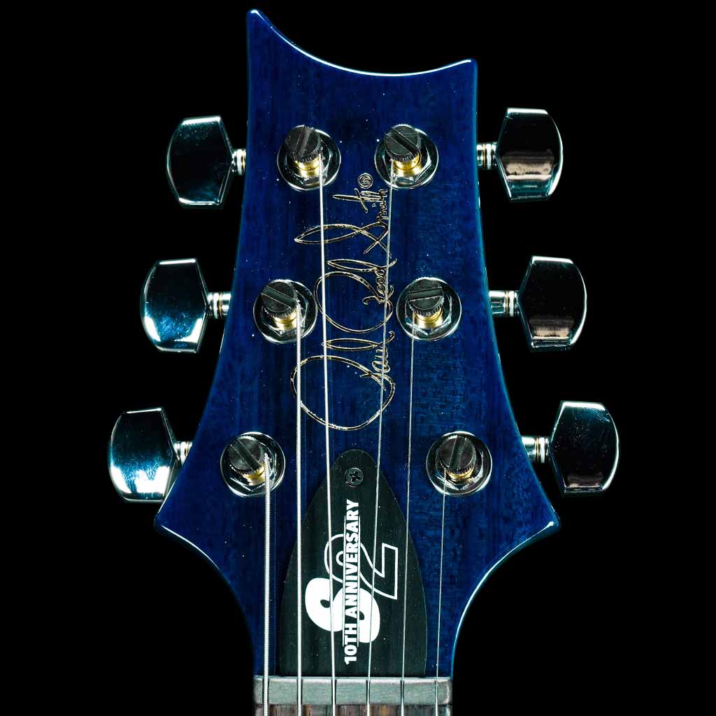 Paul Reed Smith 10th Anniversary S2 Custom 24 Limited Edition Electric Guitar in Lake Blue