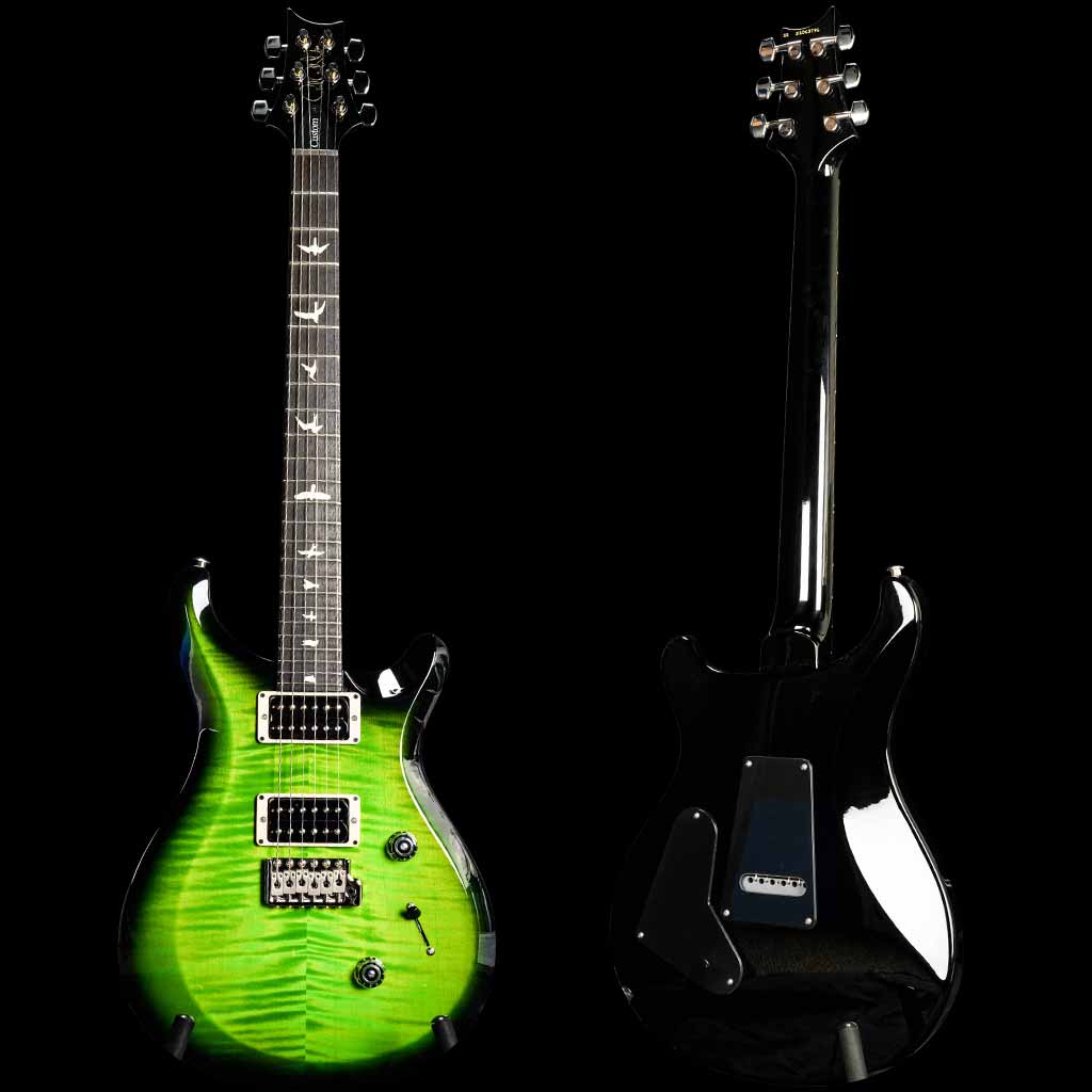Paul Reed Smith S2 Custom 24 Electric Guitar in Eriza Verde Smokewrap Burst