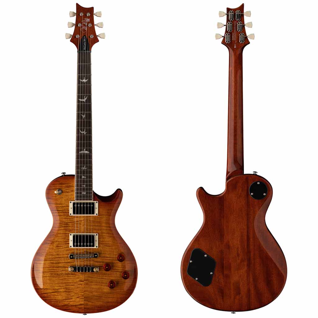 Paul Reed Smith SE McCarty 594 Singlecut Electric Guitar Vintage Sunburst Paul Reed Smith Electric Guitar With dual volume and push pull tone controls 3 way pickup selector on the upper bout two piece