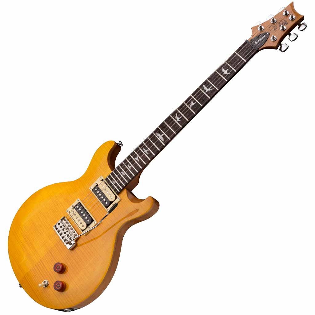 Paul Reed Smith SE Santana Electric Guitar - Santana Yellow Paul Reed Smith  Electric Guitar Legendary ToneCarlos Santana's influence as a PRS artist  led to the development of the PRS SE electric