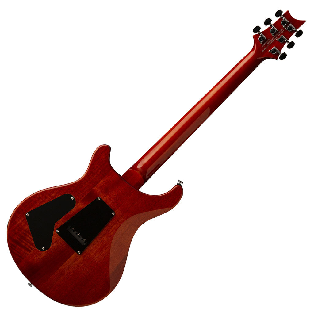 PRS SE Custom 24 Electric Guitar - Burled Ash Natural with Black Filler,  Sweetwater Exclusive