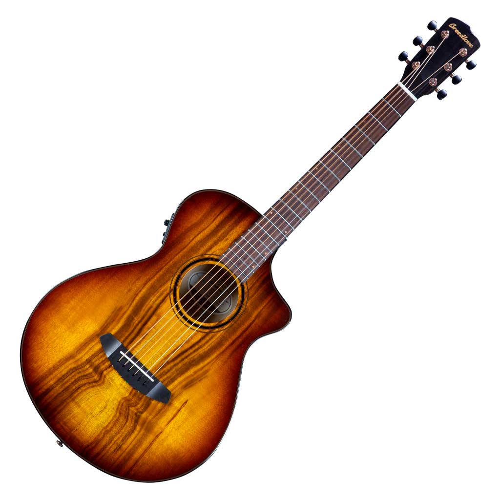 Breedlove Pursuit Exotic S Concertina CE Tiger's Eye All Myrtlewood Acoustic Electric GuitarGuitar