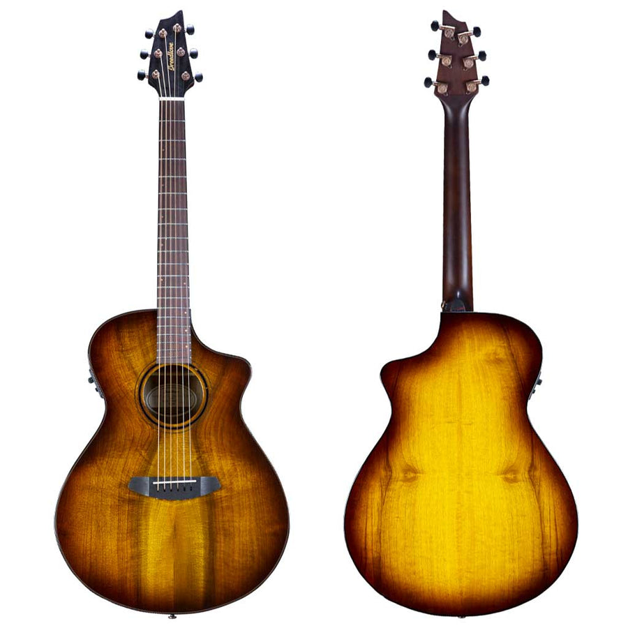 Breedlove Pursuit Exotic S Concert CE Tiger's Eye All Myrtlewood Acoustic Electric Guitar