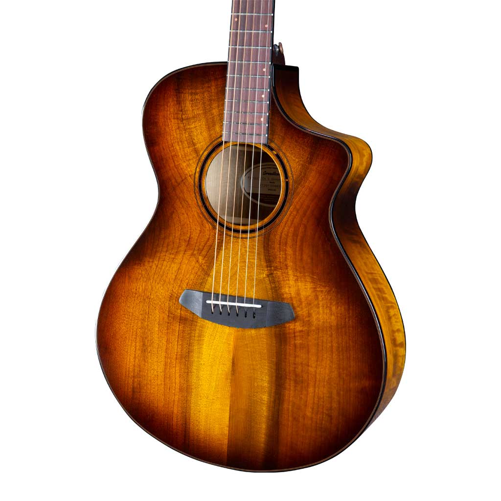 Breedlove Pursuit Exotic S Concert CE Tiger's Eye All Myrtlewood Acoustic Electric Guitar