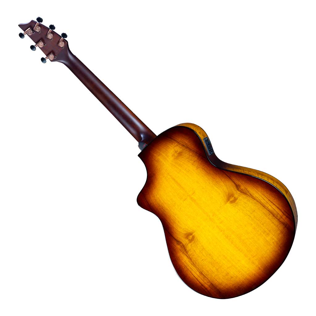 Breedlove Pursuit Exotic S Concert CE Tiger's Eye All Myrtlewood Acoustic Electric Guitar