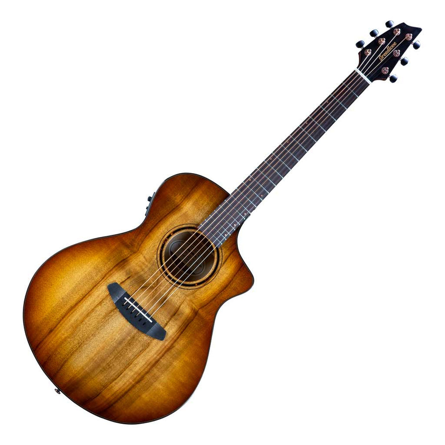 Breedlove Pursuit Exotic S Concert Amber CE All Myrtlewood Acoustic Guitar