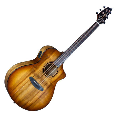 Breedlove Pursuit Exotic S Concert Amber CE All Myrtlewood Acoustic Guitar