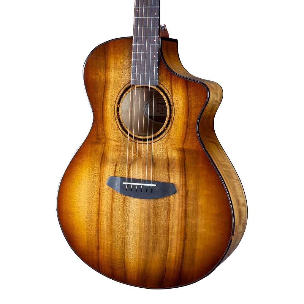 Breedlove Pursuit Exotic S Concert Amber CE All Myrtlewood Acoustic Guitar