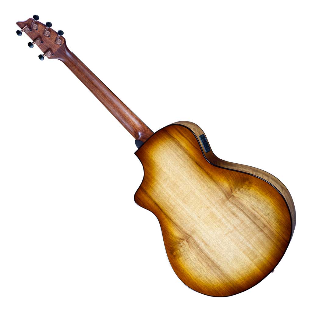 Breedlove Pursuit Exotic S Concert Amber CE All Myrtlewood Acoustic Guitar