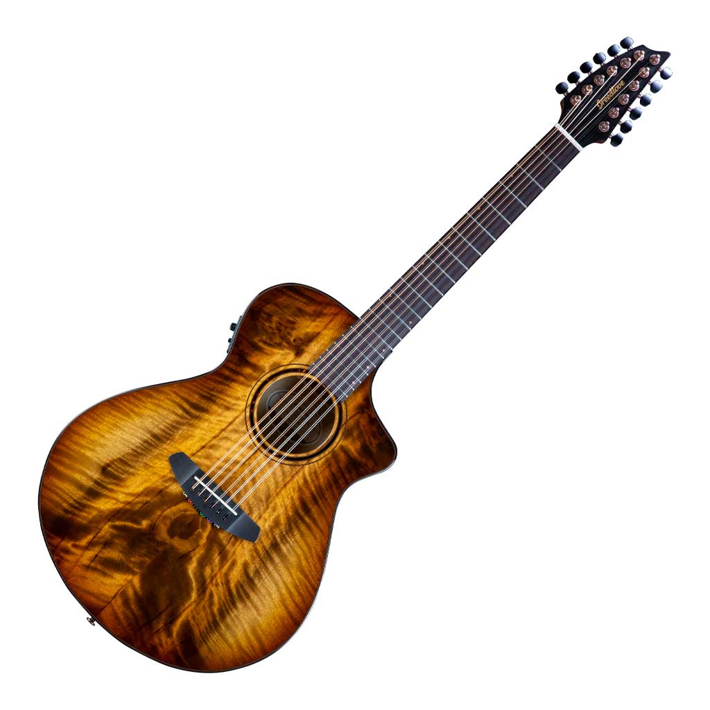 Breedlove Pursuit Exotic S 12 String Concert Amber CE Acoustic Guitar