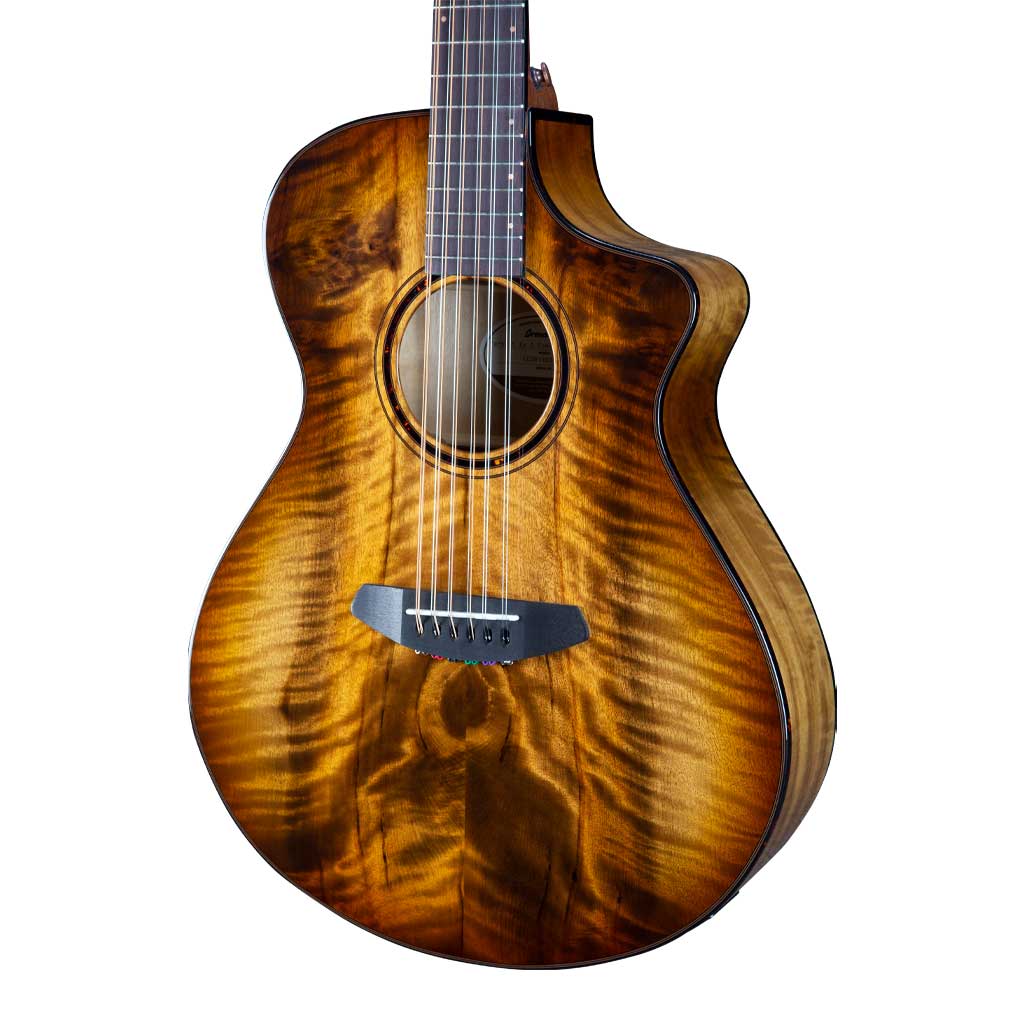 Breedlove Pursuit Exotic S 12 String Concert Amber CE Acoustic Guitar
