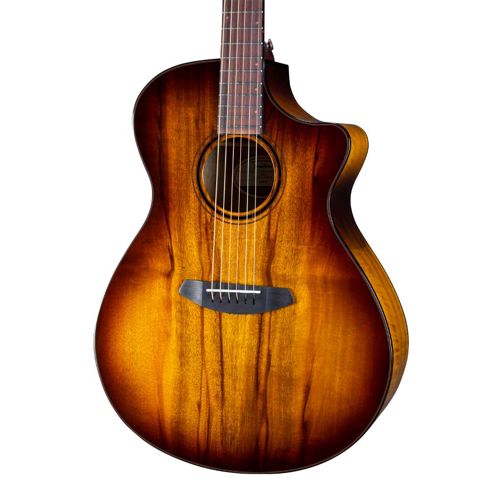Breedlove Pursuit Exotic S Concerto CE Tiger's Eye All Myrtlewood Acoustic Electric Guitar