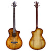 Breedlove Pursuit Exotic S Concerto Amber Bass CE All Myrtlewood Acoustic Electric Bass Guitar