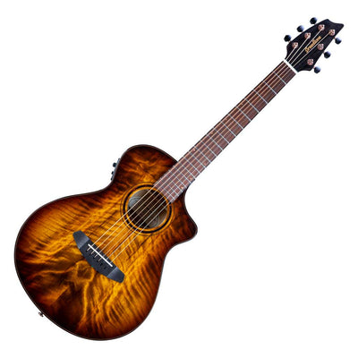 Breedlove Pursuit Exotic S Companion CE Tiger's Eye All Myrtlewood Acoustic Guitar