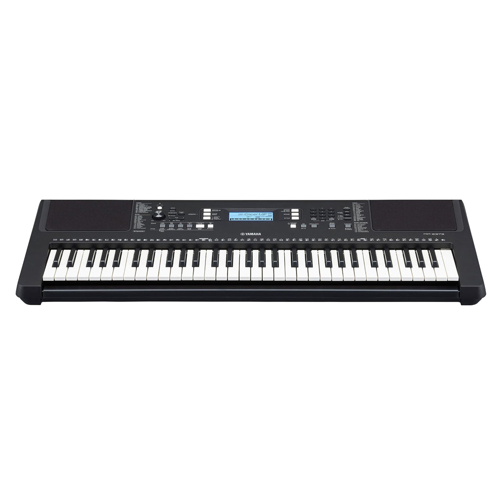 Yamaha PSR-E373 61-Key Portable Keyboard w/Survival Kit Yamaha