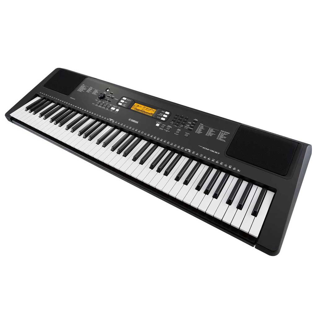 Yamaha PSREW300 76 Key Portable Keyboard w/Survival Kit