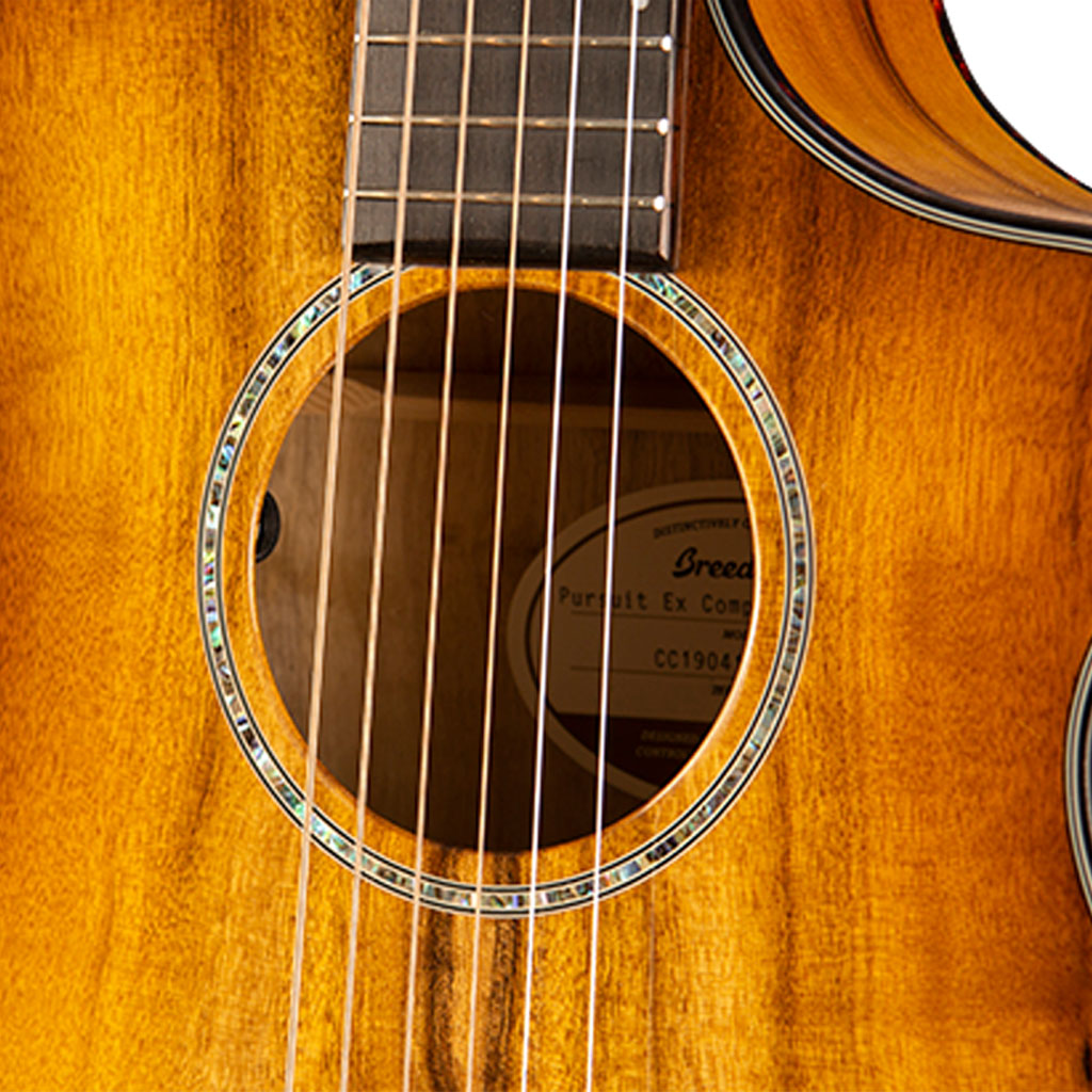 Breedlove Pursuit Exotic Companion CE Prairie Burst All Myrtlewood Acoustic Electric Guitar