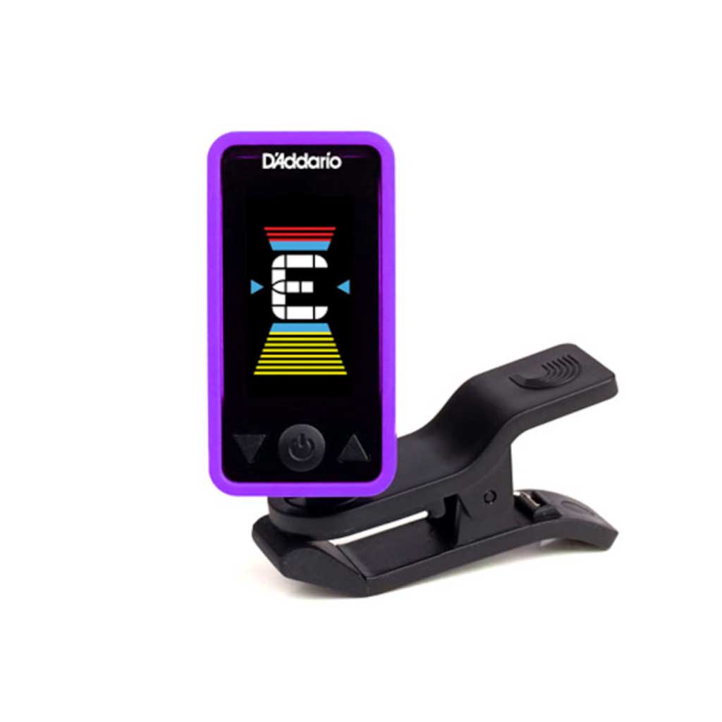 D'Addario Eclipse Clip-on Tuner in Purple