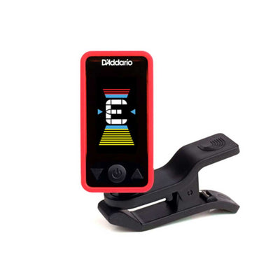 D'Addario Eclipse Clip-on Tuner in Red