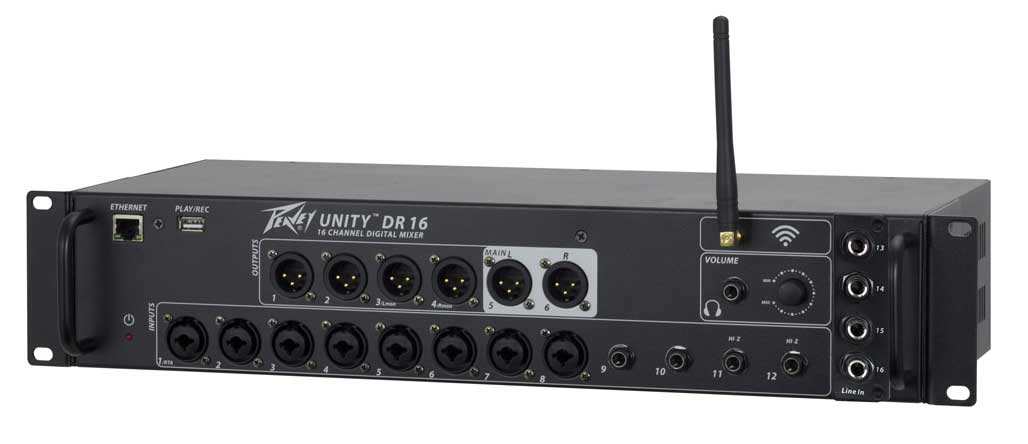 Peavey Unity DR16 16-Channel Digital Rack Mixer