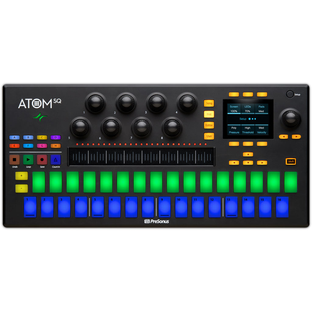 PreSonus ATOM SQ Hybrid Midi Keyboard/Pad Performance and