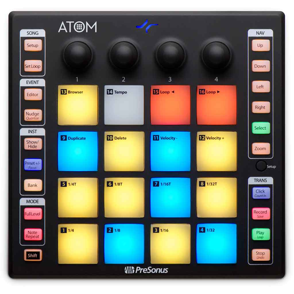 PreSonus Atom Production and Performance Pad Controller