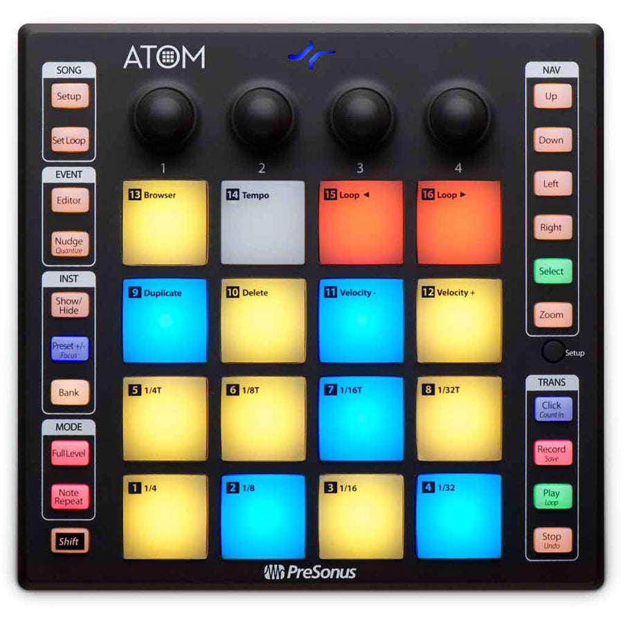 PreSonus Atom Production and Performance Pad Controller