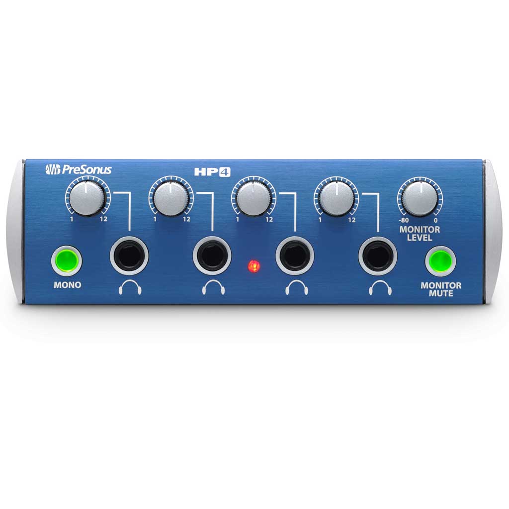 PreSonus HP4 4 Channel Headphone Amplifier