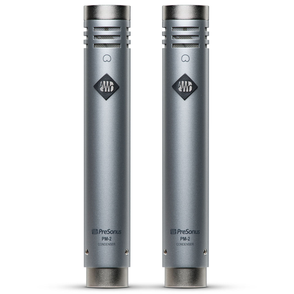 PreSonus PM-2 Small Diaphragm Cardioid Condenser Microphone Matched Pair