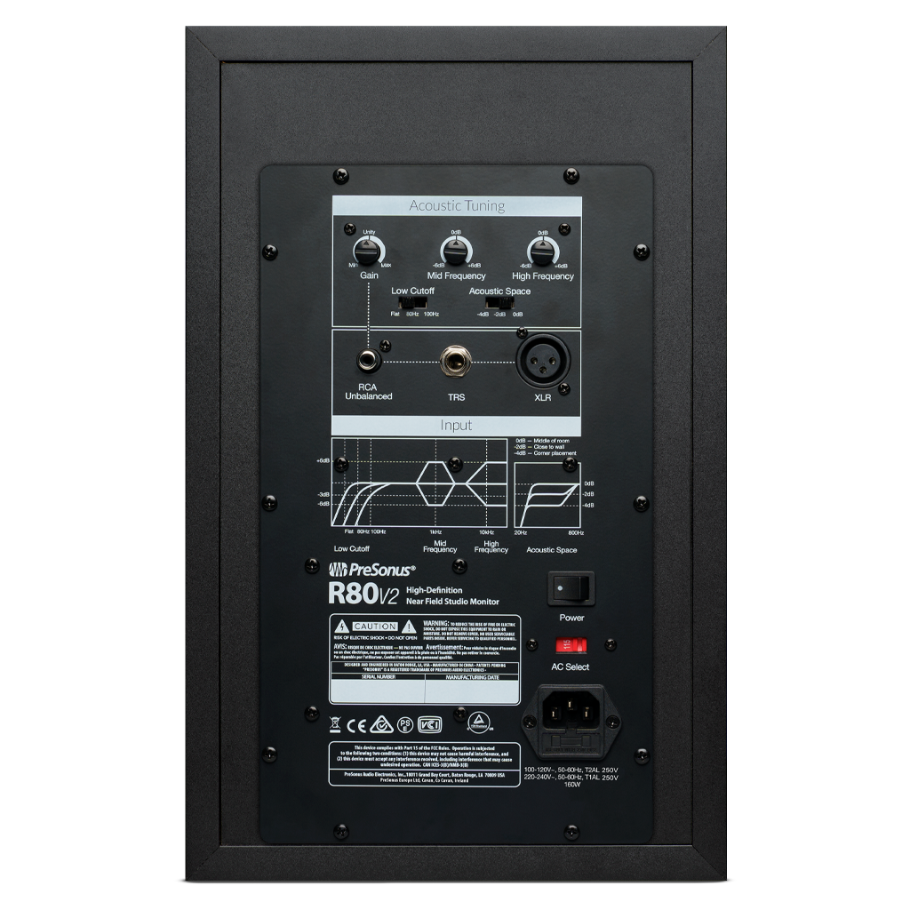 PreSonus R80 V2 8" Versatile Studio Monitor