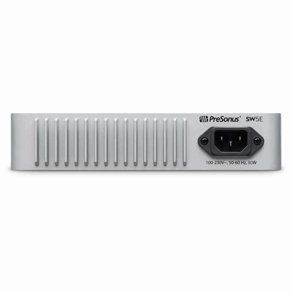 PreSonus SW5E 5-Port AVB Switch with PoE