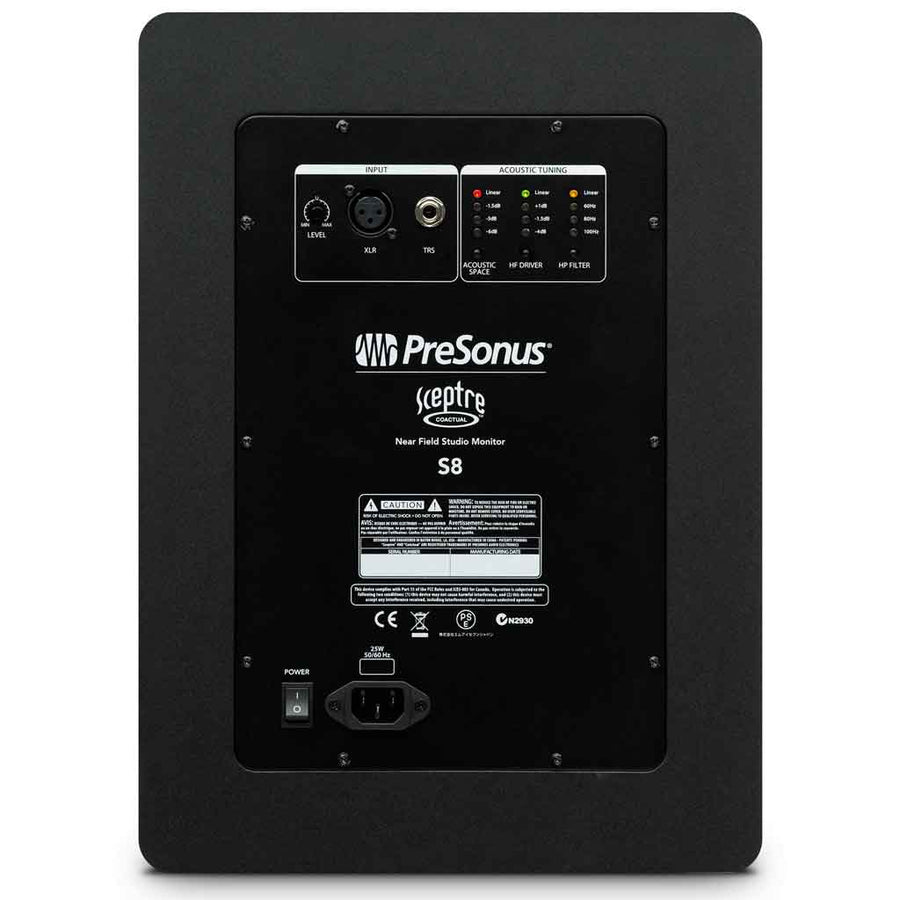 PreSonus Sceptre S8 8" Coaxial Near Field Studio Monitor w/DSP Processing