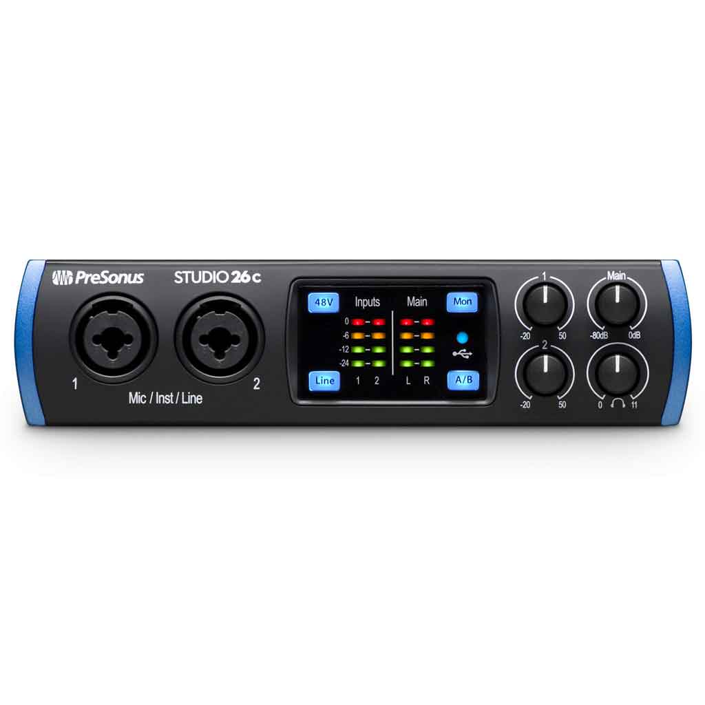 PreSonus Studio 26c USB-C Audio Interface