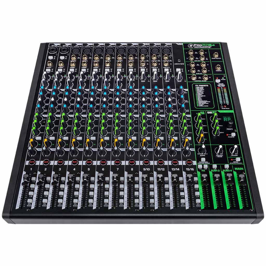 Mackie ProFX16v3 16-Channel Professional Effects Mixer with USB