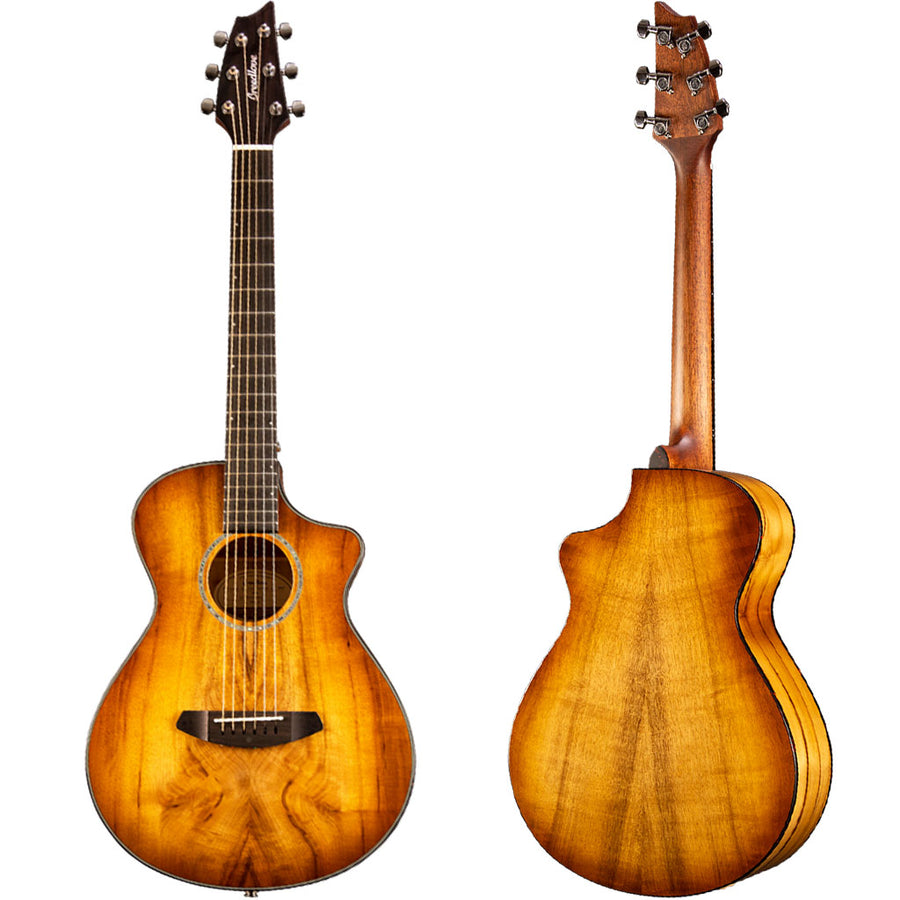 Breedlove Pursuit Exotic Companion CE Prairie Burst All Myrtlewood Acoustic Electric Guitar