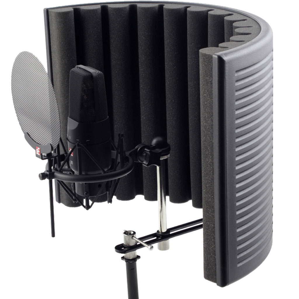 sE Electronics RF-X Reflexion Filter X Microphone Isolation Shield sE  Electronics Sound Treatment The RF-X is an instant vocal booth for any home  studioUnwanted room sound interfering with your recordings? With the