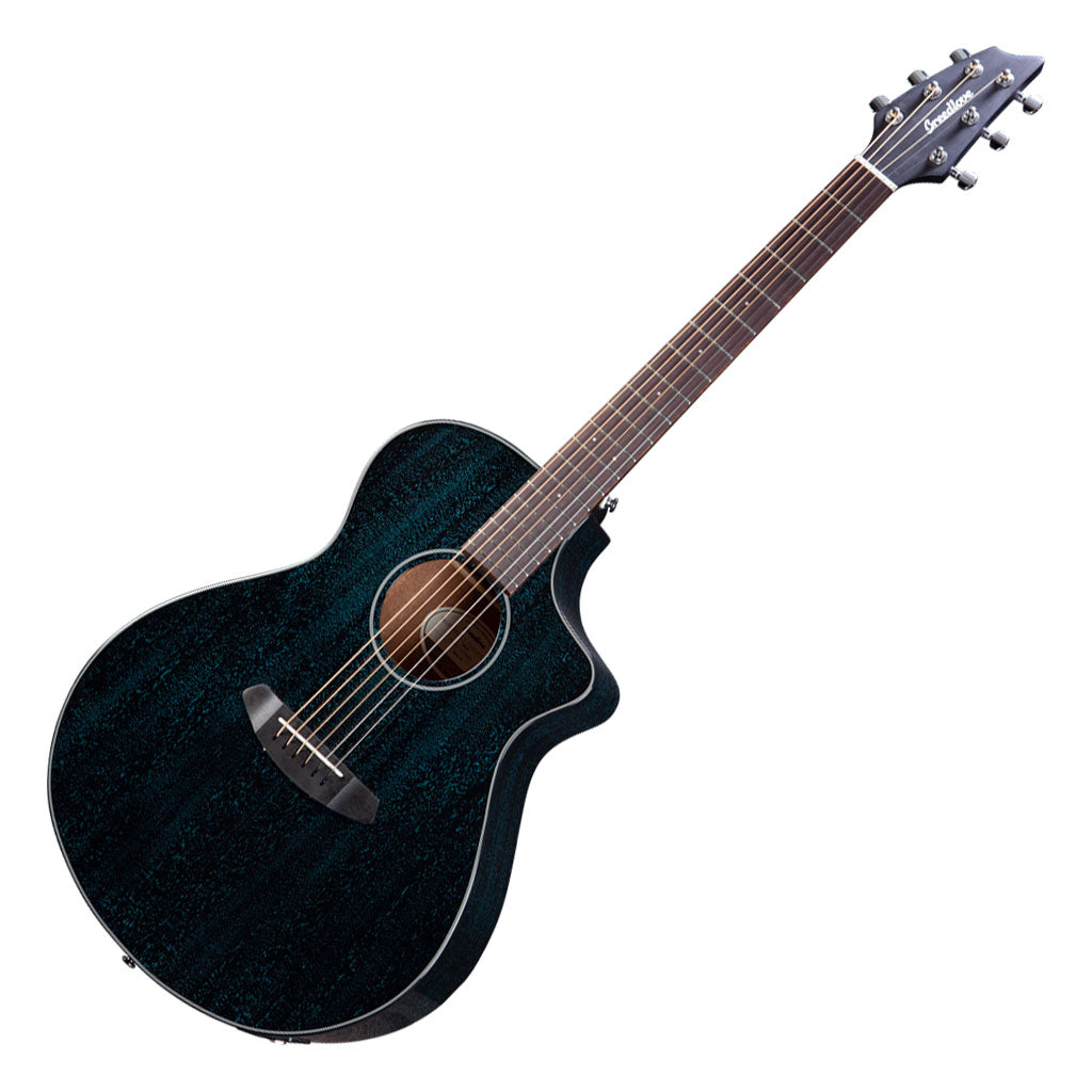 Breedlove Rainforest S Concert CE Midnight Blue Acoustic Electric Guitar