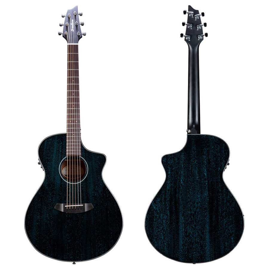 Breedlove Rainforest S Concert CE Midnight Blue Acoustic Electric Guitar