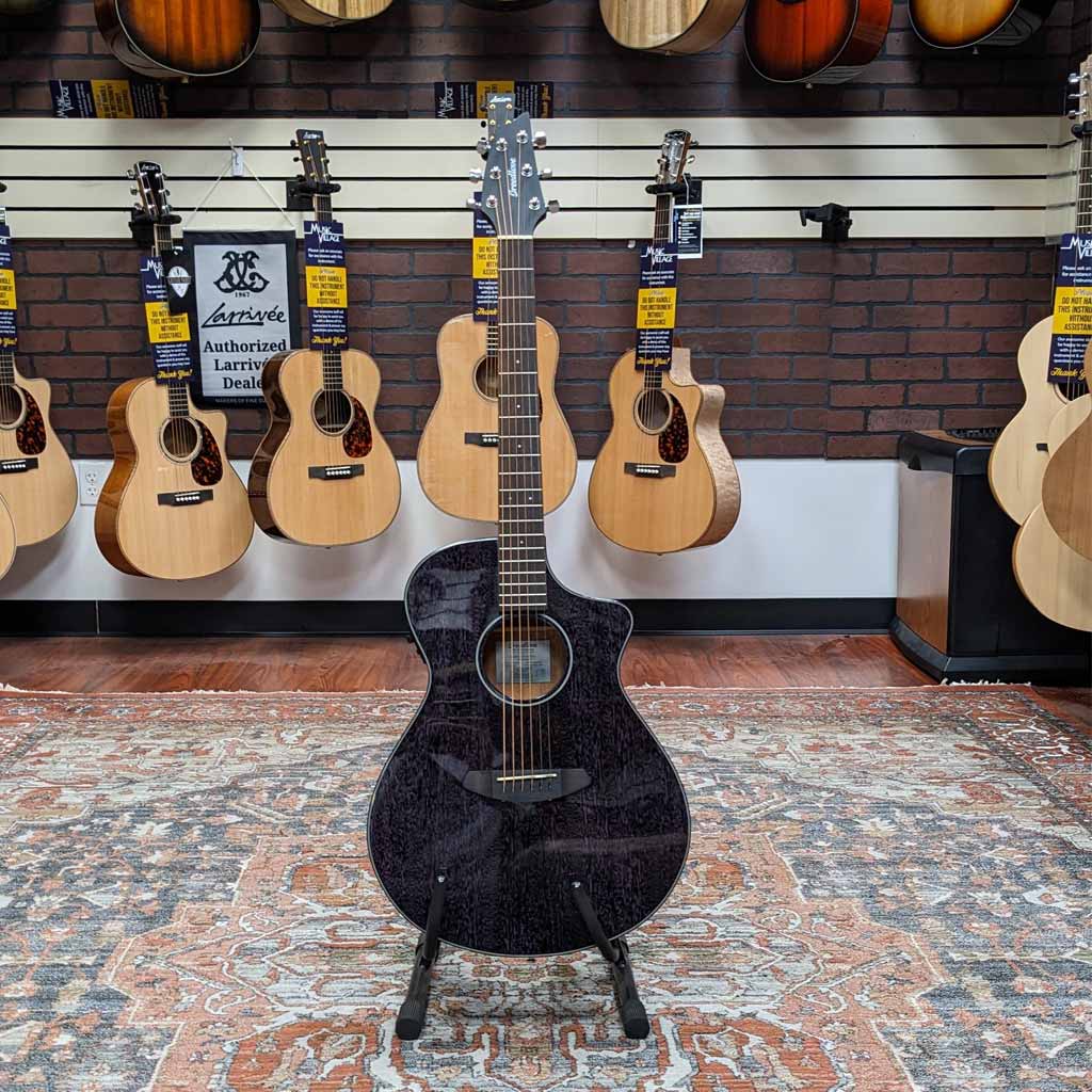 B Stock Breedlove Rainforest S Concert OR CE Acoustic Guitar - Orchid