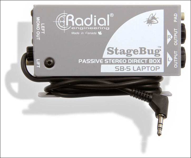 Radial Engineering Stagebug SB-5 Laptop DI