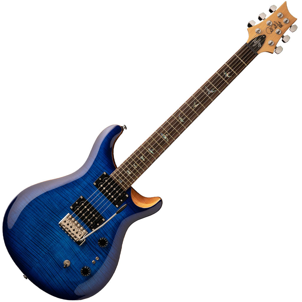 Paul Reed Smith 35th Anniversary SE Custom 24 Double Cutaway Electric  Guitar - Faded Blue Burst Paul Reed Smith Electric Guitar The PRS 35th  Anniversary SE Custom 24 is here to celebrate