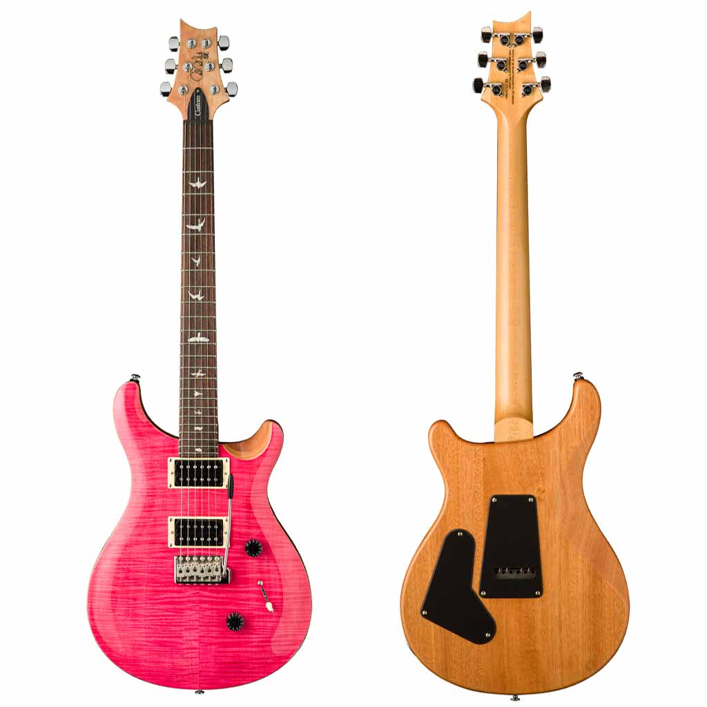 Paul Reed Smith SE Custom 24 Electric Guitar in Bonnie Pink