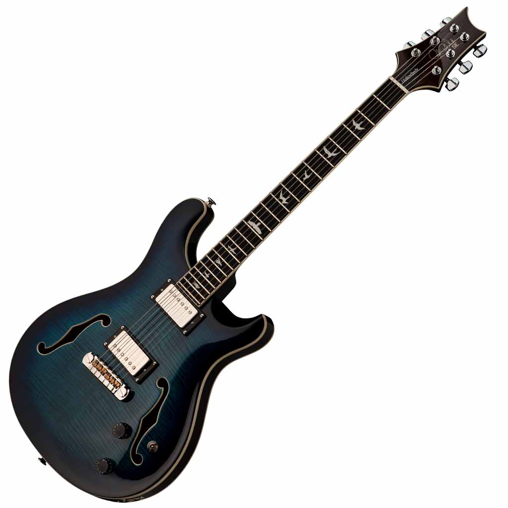 Paul Reed Smith SE Hollowbody II Electric Guitar - Faded Blue Burst