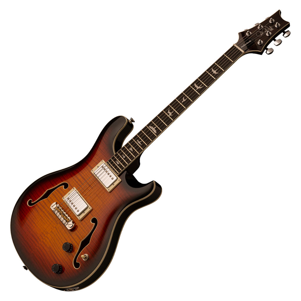 PRS SE Hollowbody II Hollowbody Electric Guitar in Tricolor Sunburst