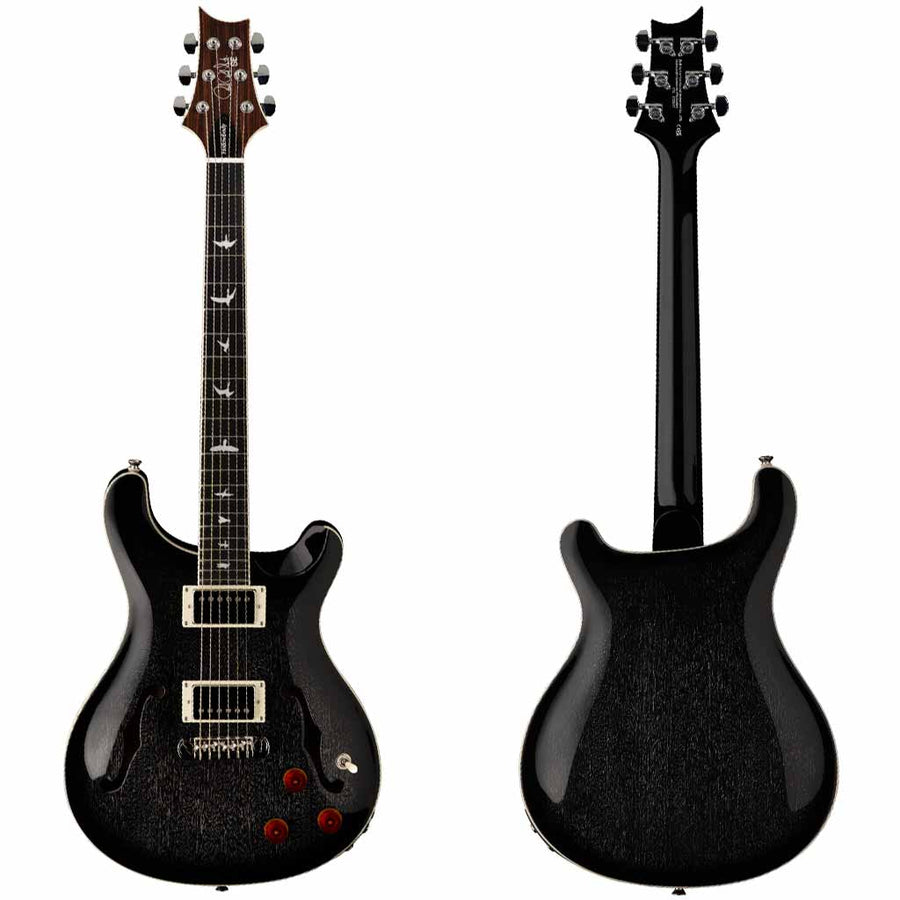 Paul Reed Smith SE Hollowbody Standard Piezo Electric Guitar in Dog Hair Smokeburst